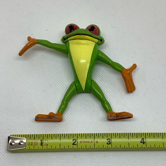 Rainforest Cafe Cha Cha The Red Eyes Tree Frog Action Figure - Picture 13 of 14